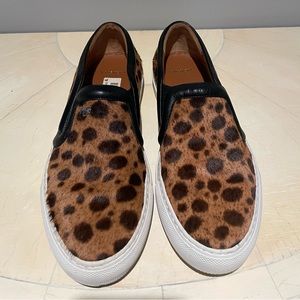 Authentic Givenchy Leopard Calfskin Sneakers  sz 5